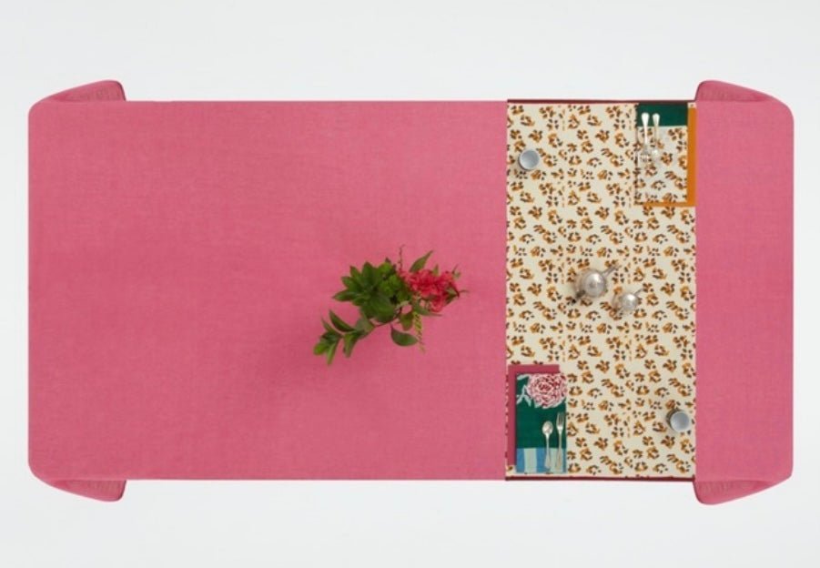 Leopard Stripes Green - Table Runner | Lisa Corti - Bon Ton goods