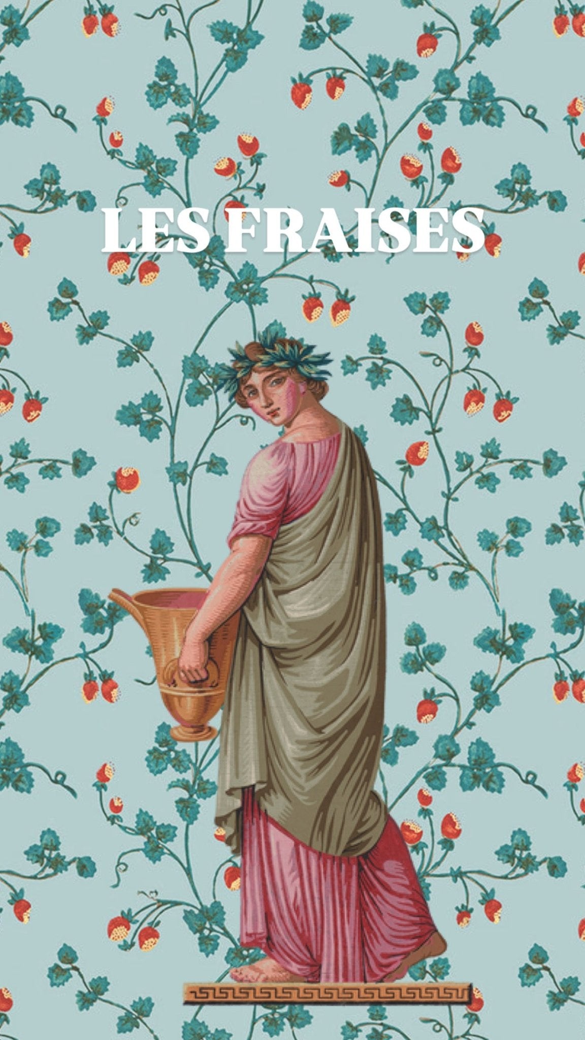 Les Fraises Wallpaper | Tapetorama - Bon Ton goods
