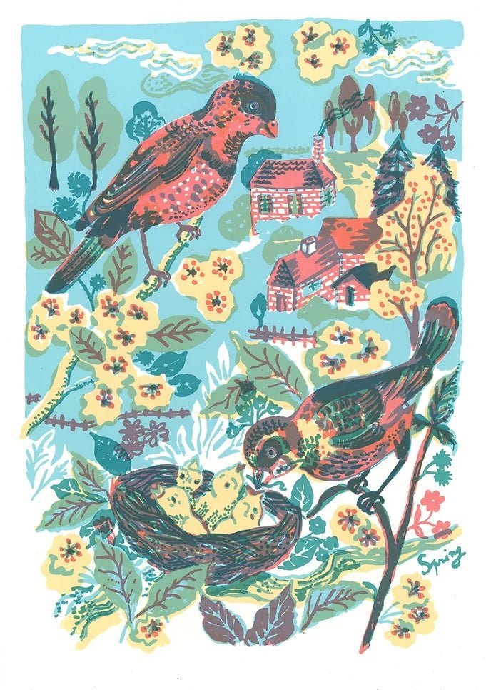 Les Quatre Saisons / The Four Seasons - Nathalie Lété - Bon Ton goods