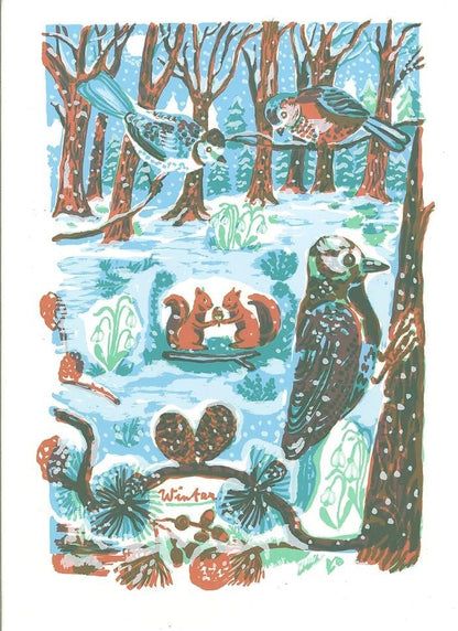 Les Quatre Saisons / The Four Seasons - Nathalie Lété - Bon Ton goods