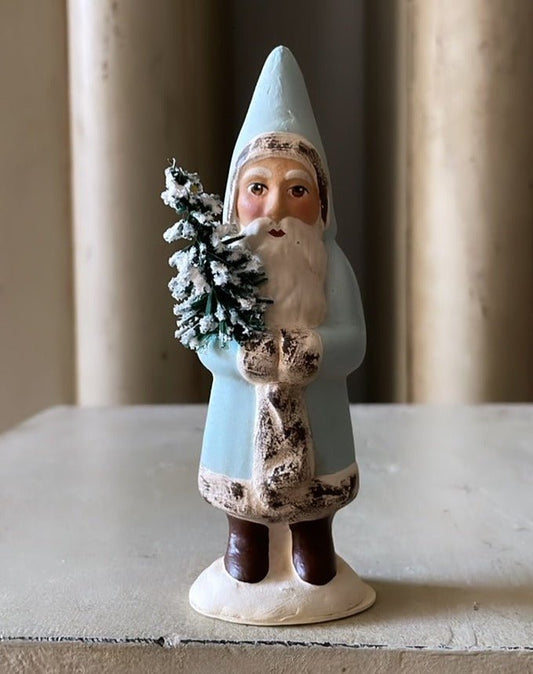 Light Blue Santa | Ino Schaller - Bon Ton goods