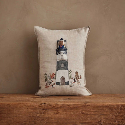 Lighthouse Friends Pocket Pillow | Coral & Tusk - Bon Ton goods