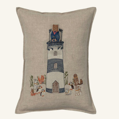 Lighthouse Friends Pocket Pillow | Coral & Tusk - Bon Ton goods