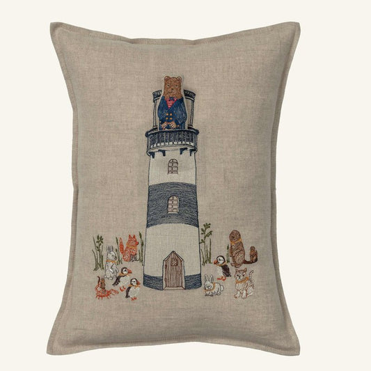 Lighthouse Friends Pocket Pillow | Coral & Tusk - Bon Ton goods