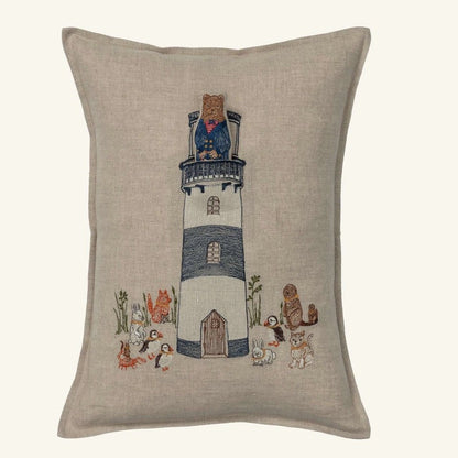 Lighthouse Friends Pocket Pillow | Coral & Tusk - Bon Ton goods