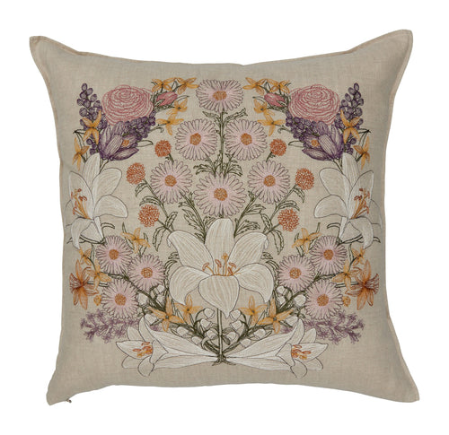 Lilies and Daisies Pillow - Bon Ton goods