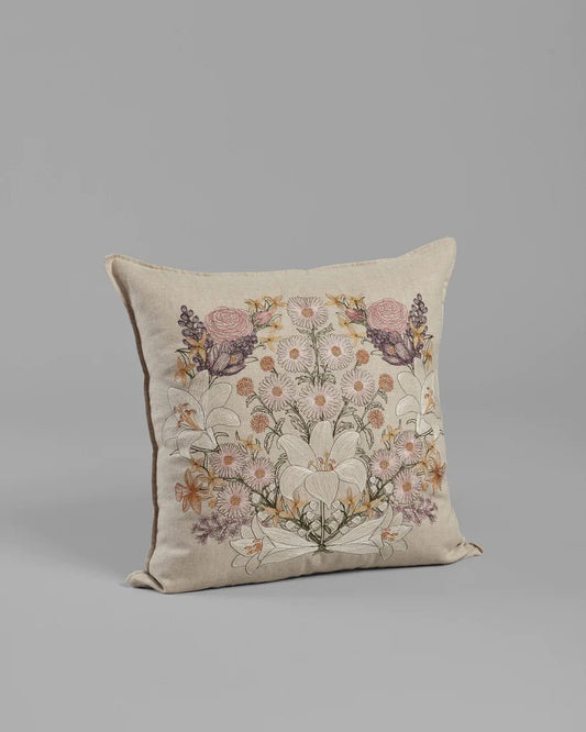 Lilies and Daisies Pillow - Bon Ton goods