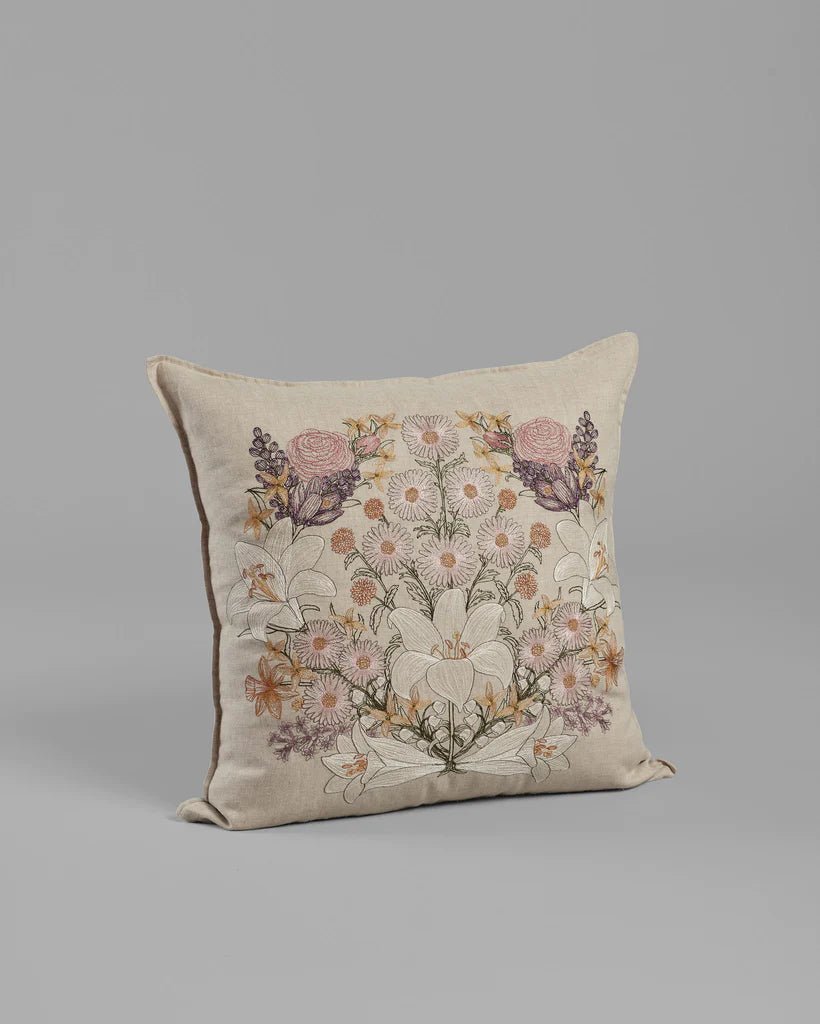 Lilies and Daisies Pillow | Coral & Tusk - Bon Ton goods