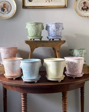 Load image into Gallery viewer, Lion Pot Marbleized Dark Green - Large - Bon Ton goods
