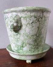 Load image into Gallery viewer, Lion Pot Marbleized Light Green - Large - Bon Ton goods
