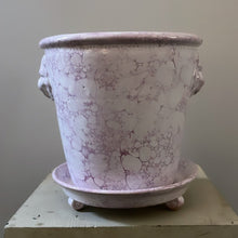 Load image into Gallery viewer, Lion Pot Marbleized Purple/Rose - Large - Bon Ton goods

