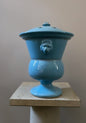 Lion Tulip Vase - Blue - Bon Ton goods