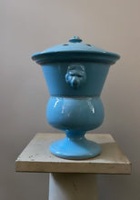 Load image into Gallery viewer, Lion Tulip Vase - Blue - Bon Ton goods
