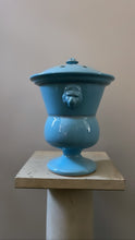 Load image into Gallery viewer, Lion Tulip Vase - Blue - Bon Ton goods
