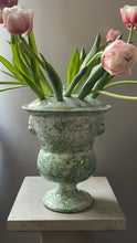 Load image into Gallery viewer, Lion Tulip Vase Marbleized Green - Bon Ton goods
