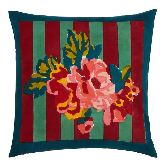 Lisa Bouquet Cream Pillow Cushion Cover 45x45 | Lisa Corti - Bon Ton goods