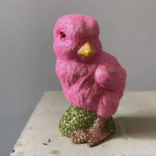 Load image into Gallery viewer, Little Chick - Pink Glitter Chicken - Ino Schaller - Bon Ton goods
