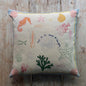Lost in Thoughts of Ocean Cushion (Light Blue & White) - Bon Ton goods
