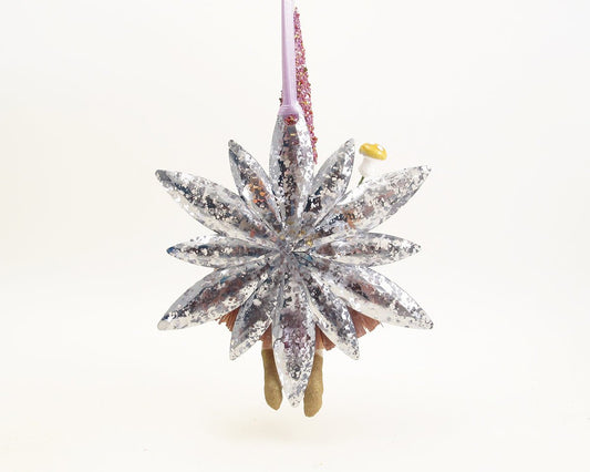 Lots O'Loot Princess Orn | Vintage by Crystal Spun Cotton Ornament - Bon Ton goods