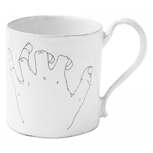 Lou Doillon Cup, Vertical Hand | Astier de Villatte: Exclusive Pre-Order Item - Bon Ton goods