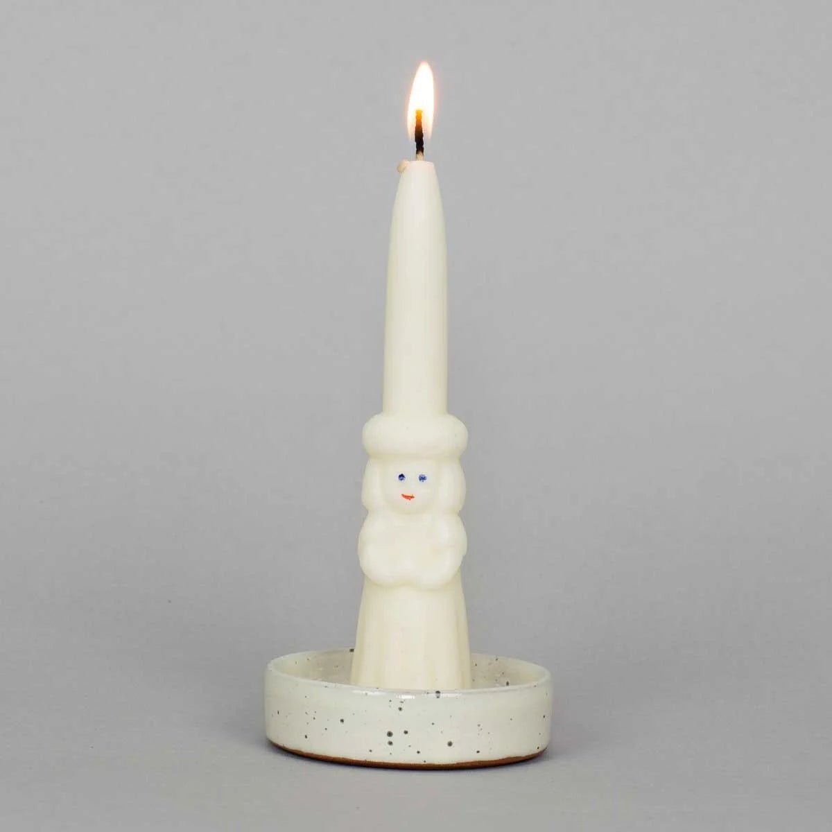 Lucia Candle, Small by A World of Craft, Swedish-designed handmade Christmas decoration