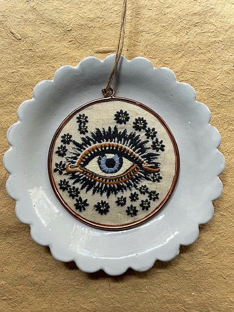 Lucky Eye Disc – Christmas Ornament - Bon Ton goods
