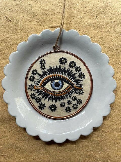 Lucky Eye Disc – Christmas Ornament - Bon Ton goods