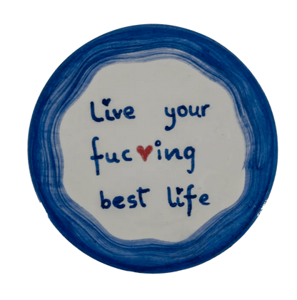 Luis Plate (Blue) - NojiNoji - Bon Ton goods