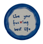 Luis Plate (Blue) - NojiNoji - Bon Ton goods