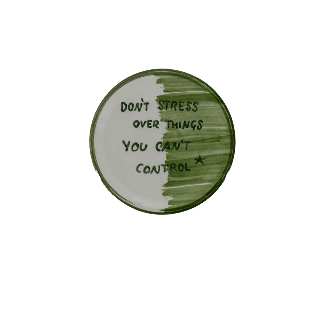 Luis Plate (Green) - NojiNoji - Bon Ton goods