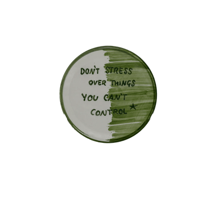 Luis Plate (Green) - NojiNoji - Bon Ton goods
