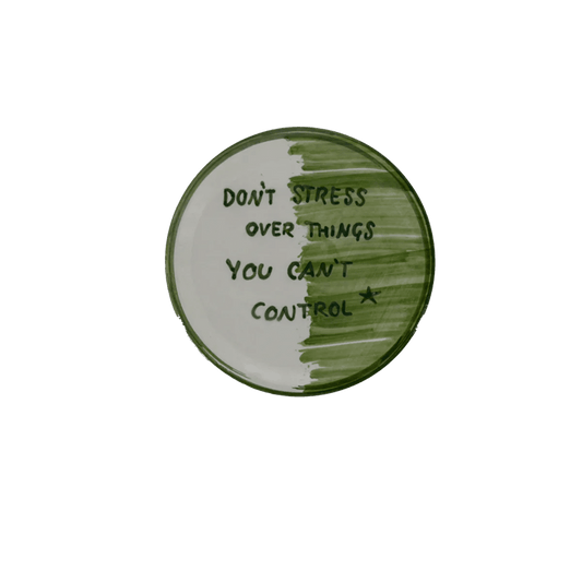 Luis Plate (Green) - NojiNoji - Bon Ton goods