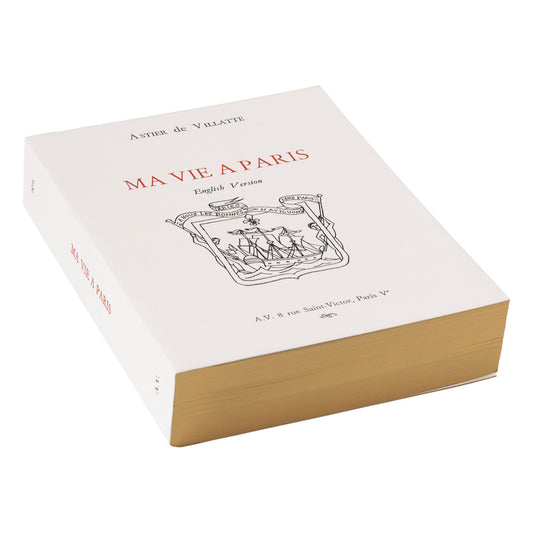 Ma Vie à Paris, English, 4th edition by Astier de Villatte, official product view 2