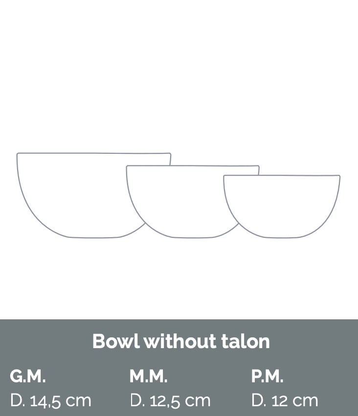 Macao Large Bowl without foot | Atelier Saint André Perrin - Bon Ton goods