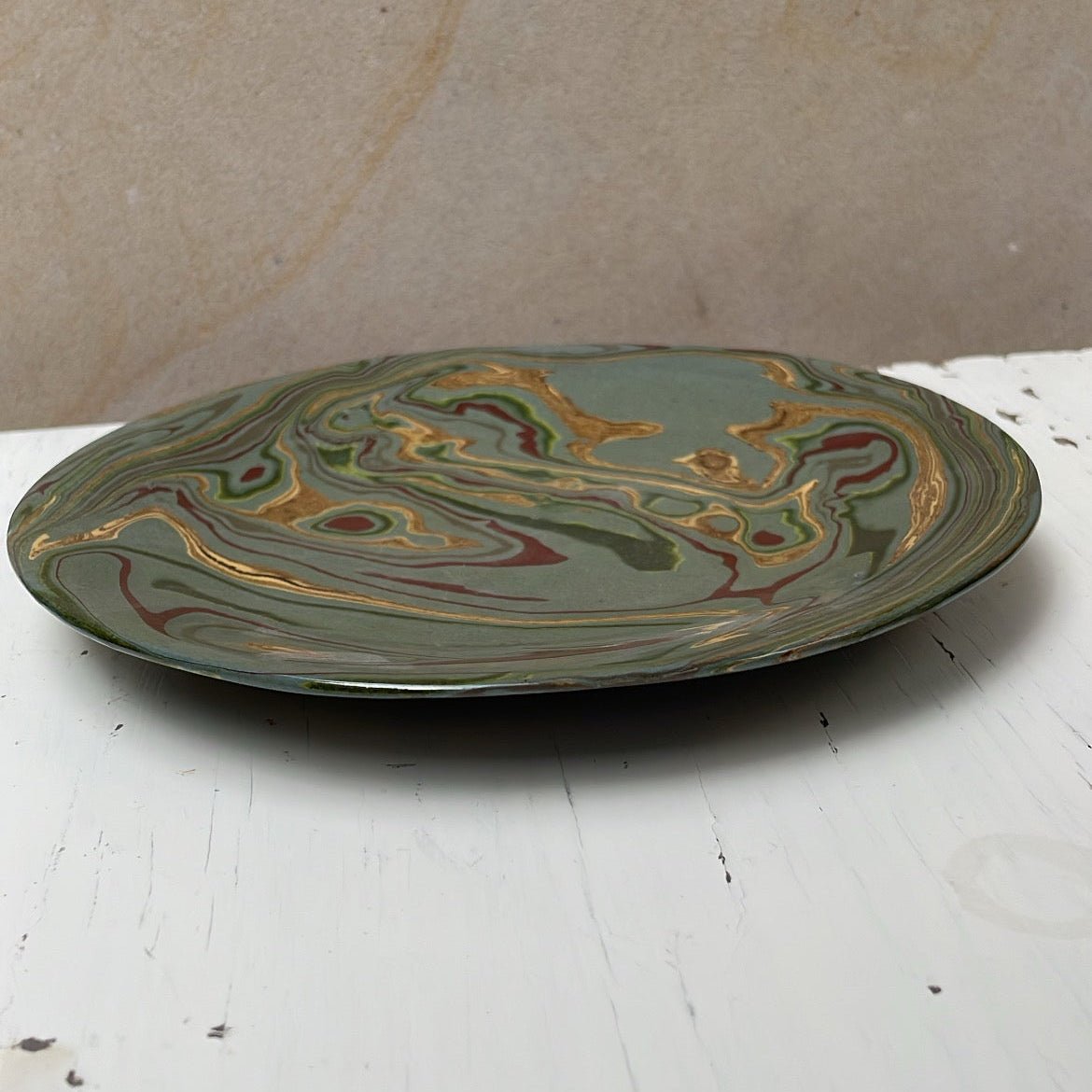 Maceo “Fabrizio” Dessert Plate | Atelier Saint André Perrin - Bon Ton goods