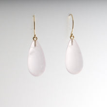 Load image into Gallery viewer, Madagascan Rose Quartz Drop Earrings - Bon Ton goods
