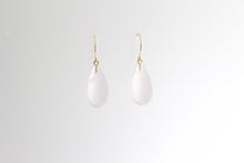 Load image into Gallery viewer, Madagascan Rose Quartz Drop Earrings - Bon Ton goods
