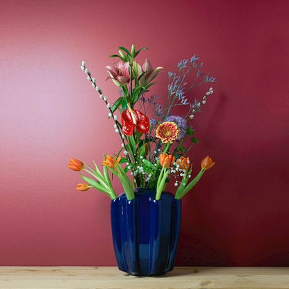 Magnolia Vase - White - Bon Ton goods
