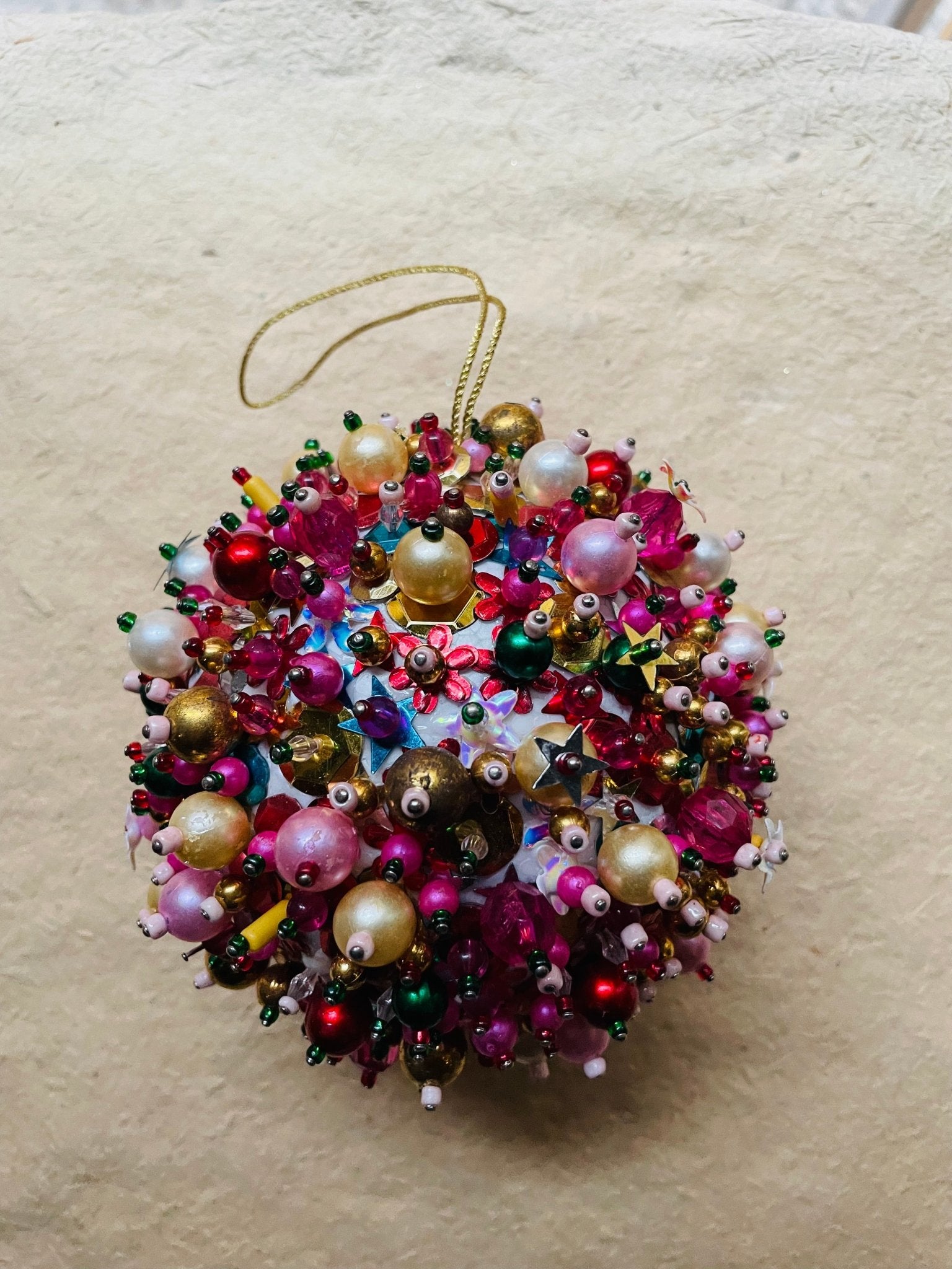 Magpie Bauble Sequin Ornament - Bon Ton goods