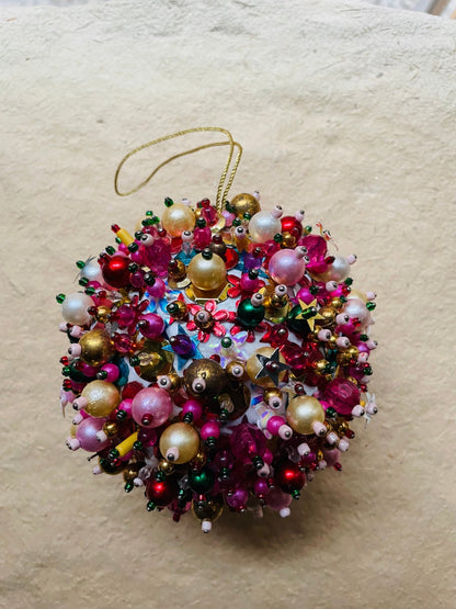 Magpie Bauble Sequin Ornament - Bon Ton goods