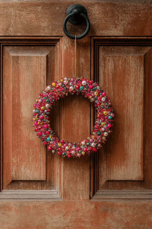 Magpie Beaded Wreath - Bon Ton goods
