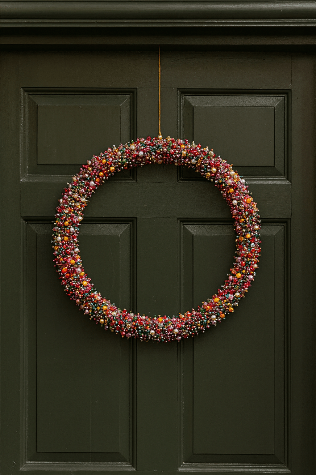 Magpie Large Beaded Wreath - Bon Ton goods