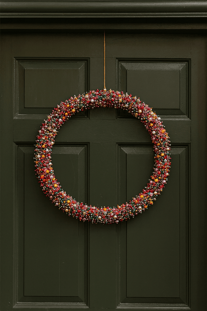 Magpie Large Beaded Wreath - Bon Ton goods