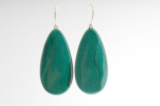 Malachite Earrings - Bon Ton goods