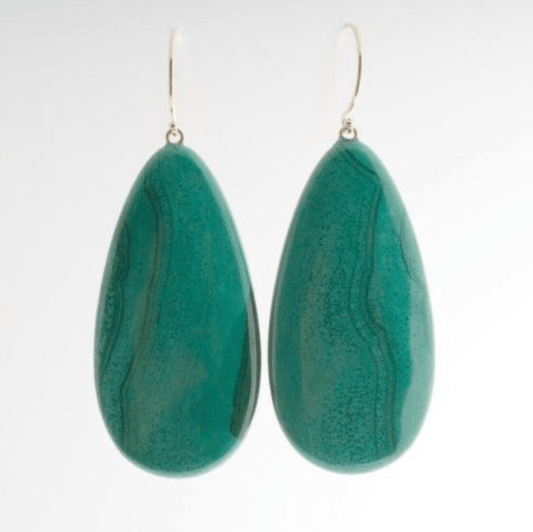 Malachite Earrings | Mikkel Brøgger - Bon Ton goods