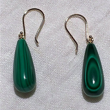 Malachite Earrings | Mikkel Brøgger - Bon Ton goods
