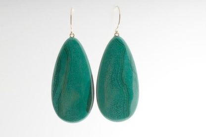 Malachite Earrings | Mikkel Brøgger - Bon Ton goods