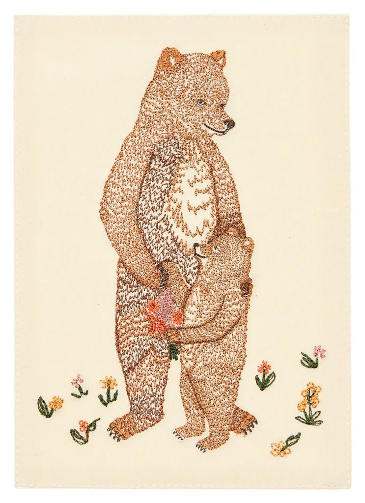 Mama Bear and Cub Card - Bon Ton goods