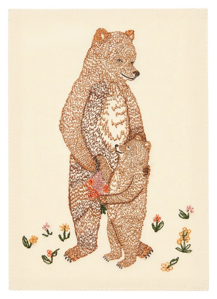 Mama Bear and Cub Card | Coral & Tusk - Bon Ton goods