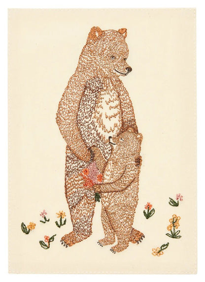 Mama Bear and Cub Card | Coral & Tusk - Bon Ton goods
